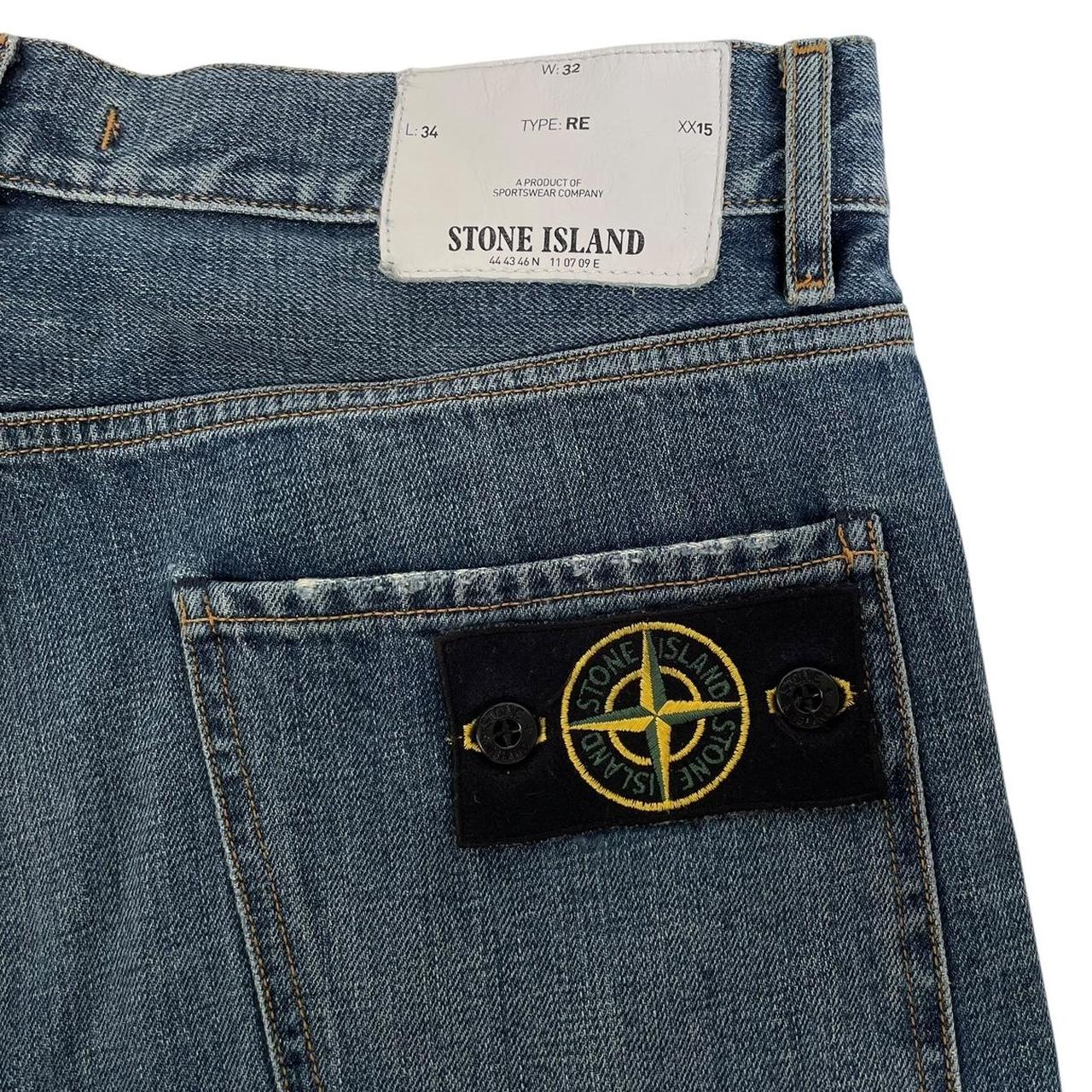 Stone Island AW 2010 Blue RE Fit Denim Jeans