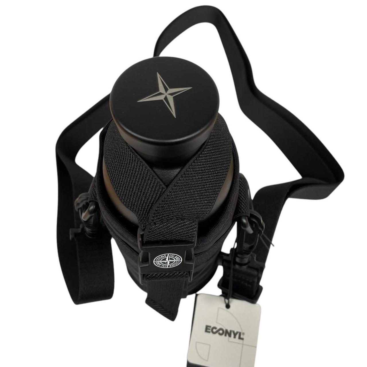 Stone Island x 24 Nylon Metal Black Stainless Steel Flask Water Bottle