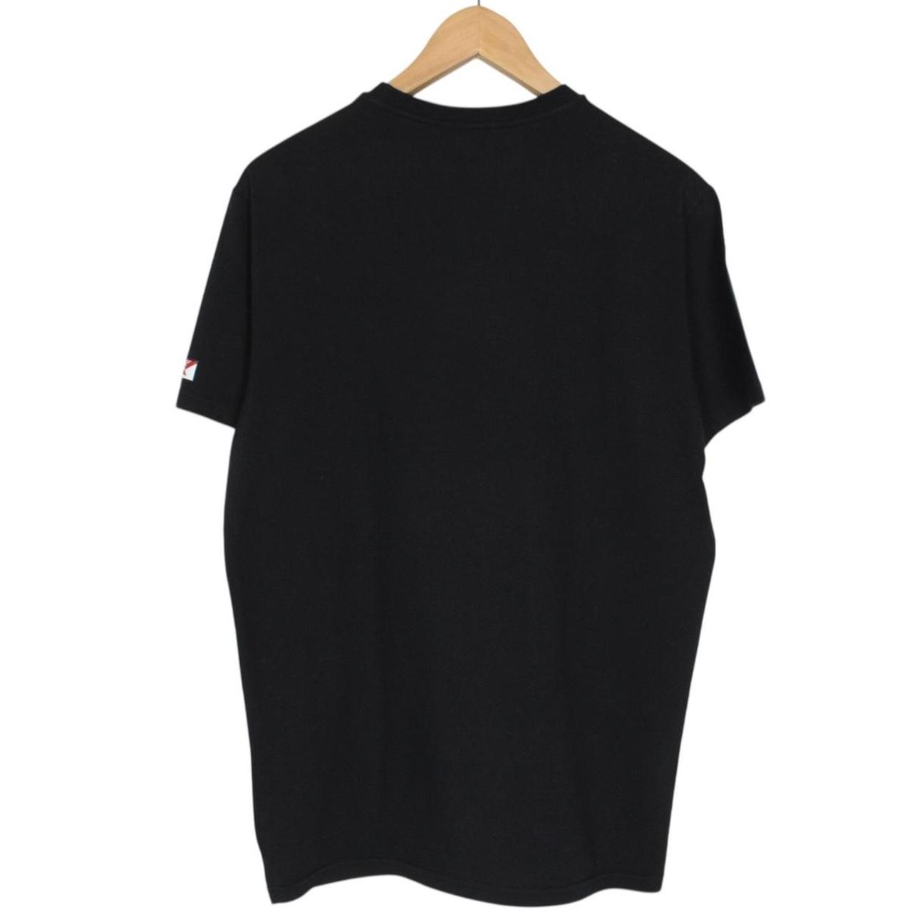 Dsquared2 Black Logo Print Short Sleeve Cotton T-Shirt