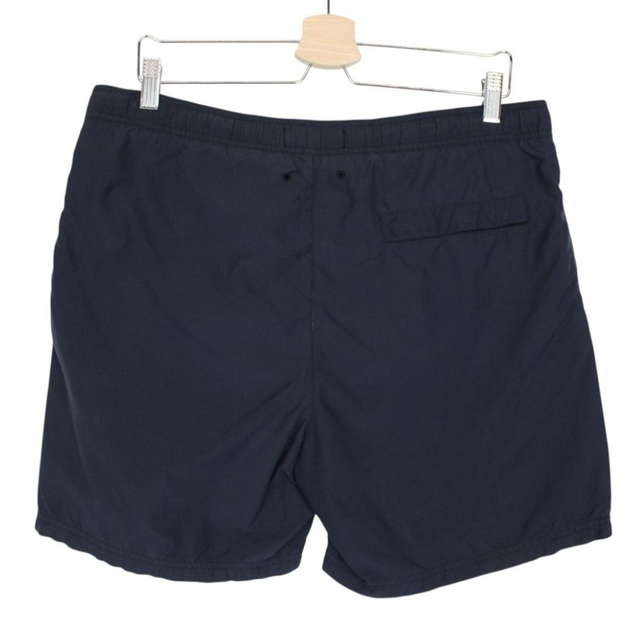 Stone Island SS 2018 Navy Blue Brushed Nylon Swim Shorts