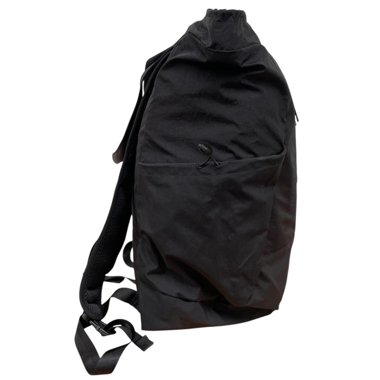 CP Company Black Logo Embroidered Chrome-R Nylon Tote Backpack