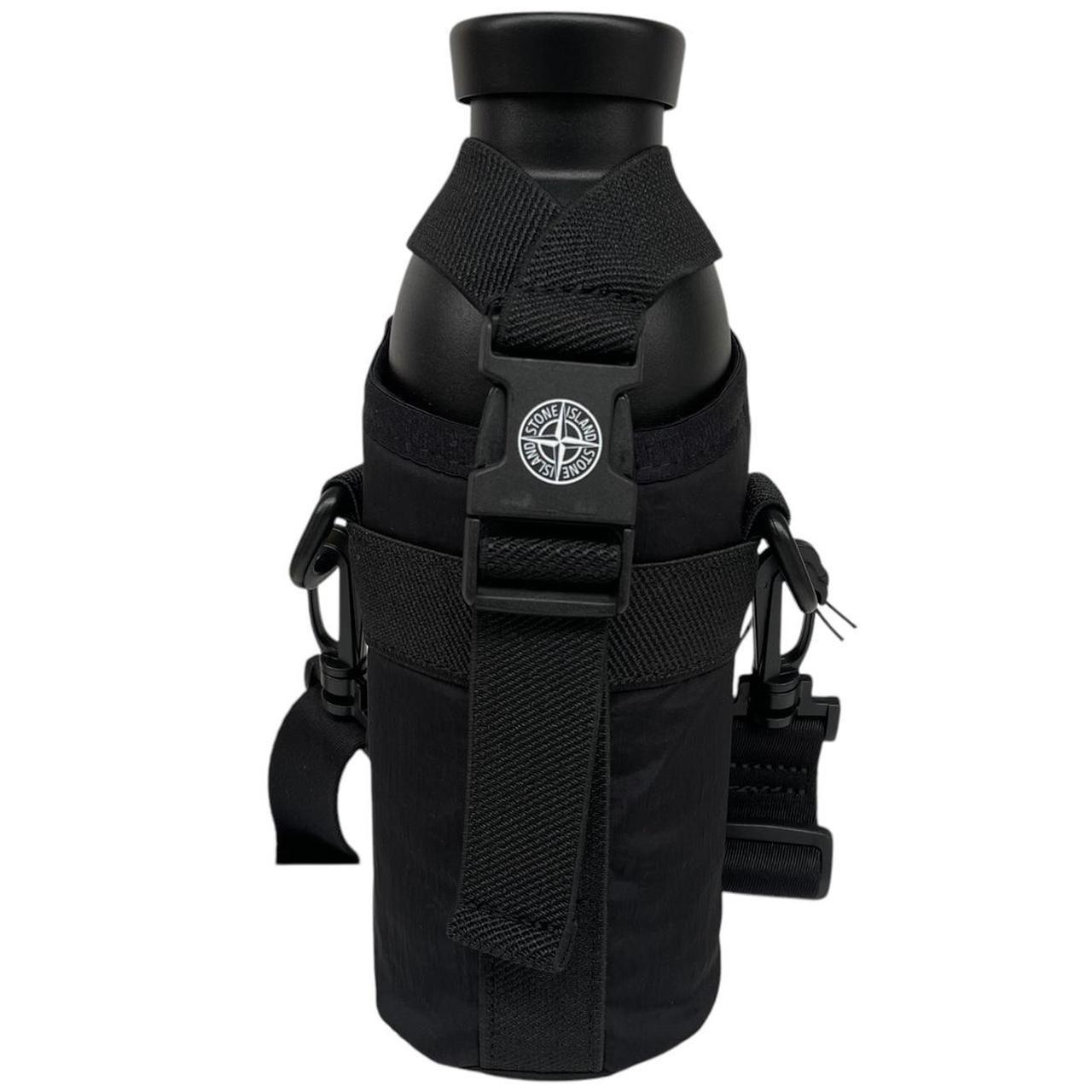 Stone Island x 24 Nylon Metal Black Stainless Steel Flask Water Bottle