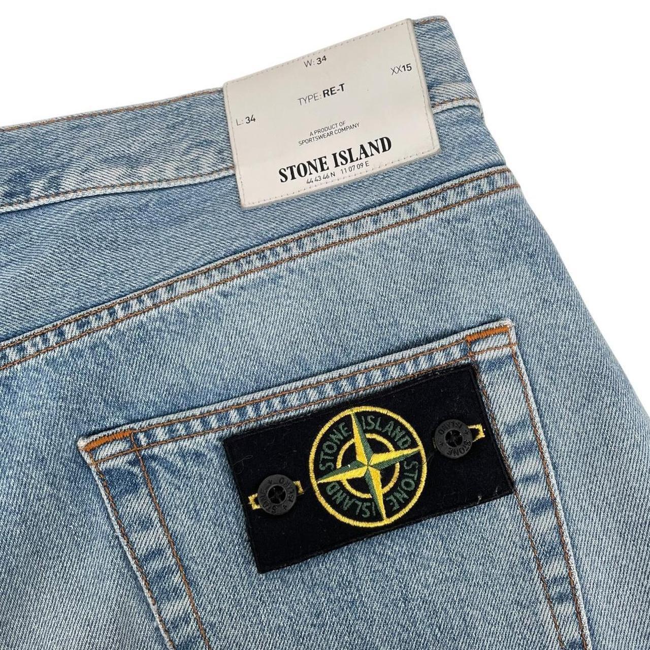 Stone Island SS 2015 Light Blue RE-T Fit Denim Jeans