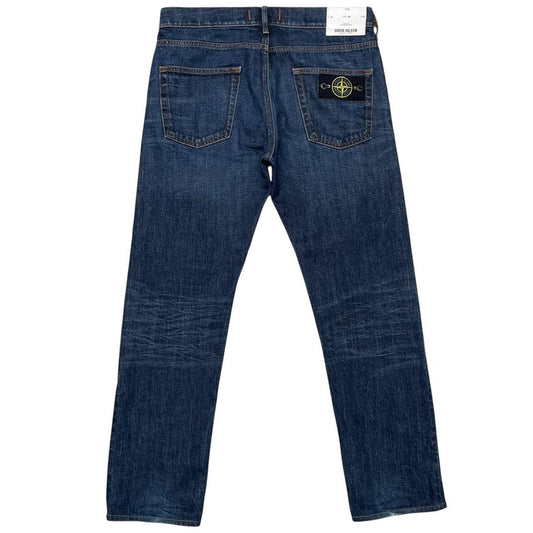 Stone Island AW 2015 Navy Blue Slim Fit Denim Jeans