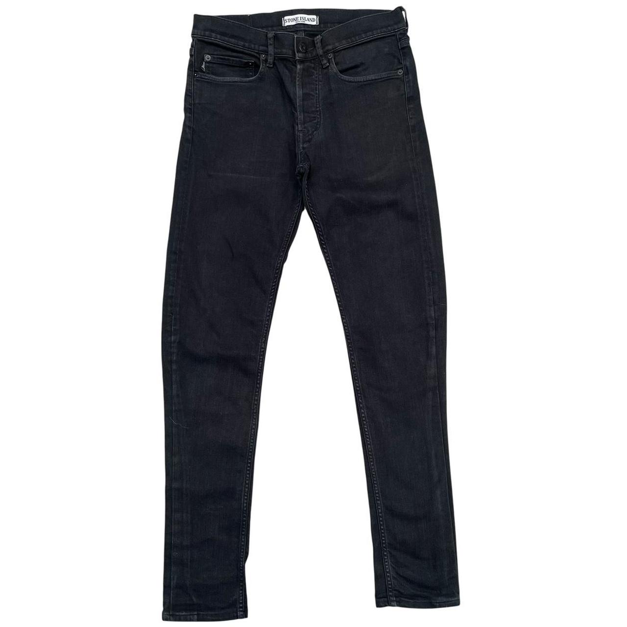 Stone Island SS 2010 Black Slim Fit Denim Jeans