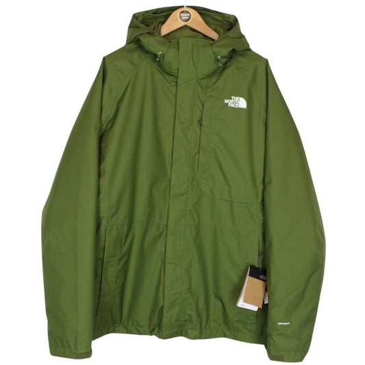 The North Face Modis Triclimate 3-in-1 Green Full Zip Waterproof Jacket