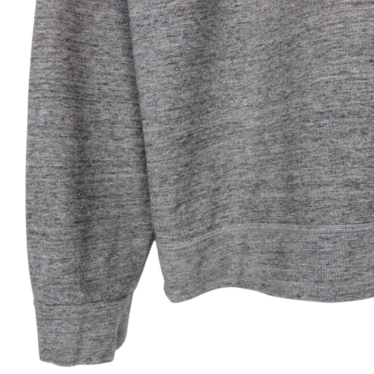 Dsquared2 Grey and Multicoloured Patch Logo Sweatshirt Jumper