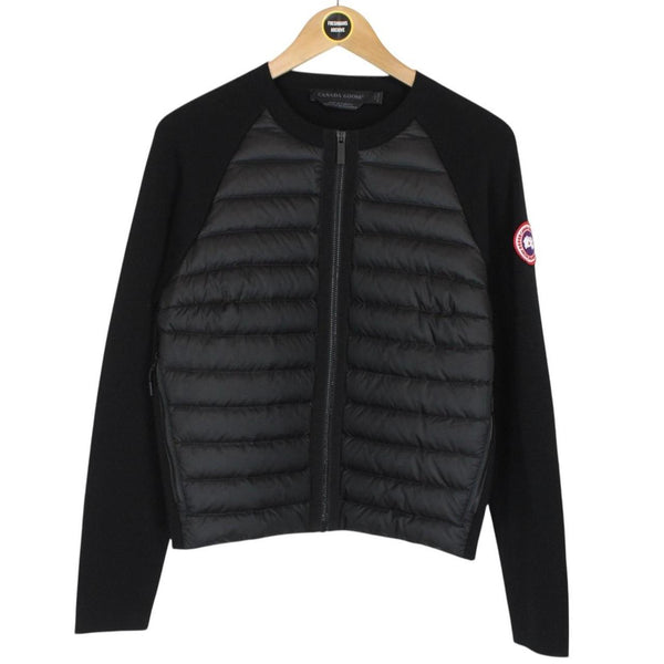 Canada Goose Black Hybridge Lightweight Packable Wool/Nylon Down Jacket