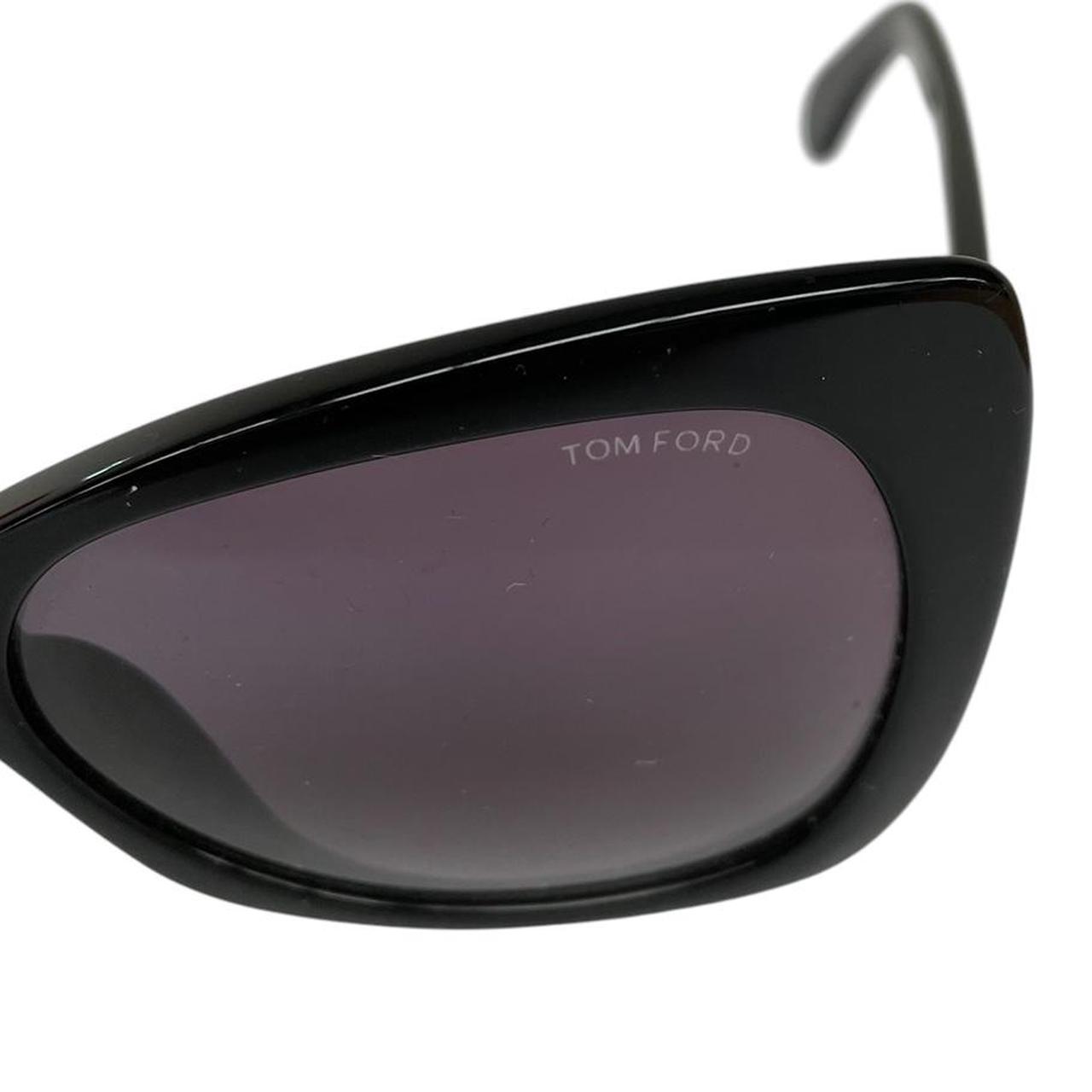 Tom Ford Black TF175 Butterfly Oversized Sunglasses