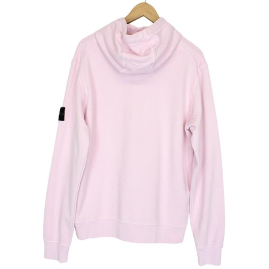 Stone Island SS 2024 Pink Cotton Hoodie Jumper