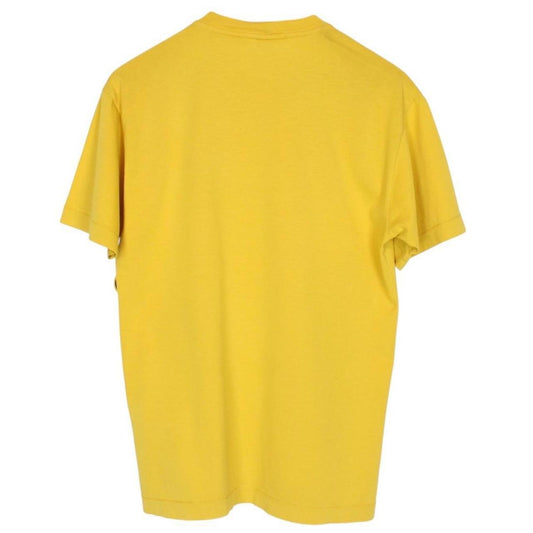 Stone Island AW 2018 Yellow Short Sleeve Compass T-Shirt