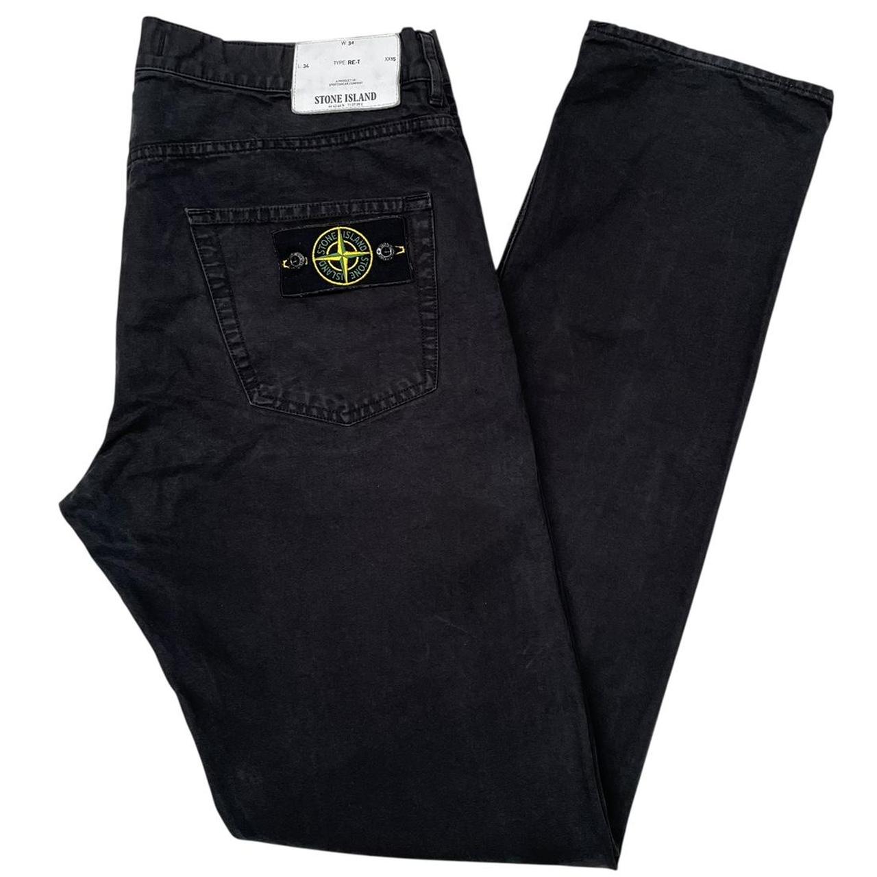 Stone Island AW 2013 Black RE-T Fit Trousers