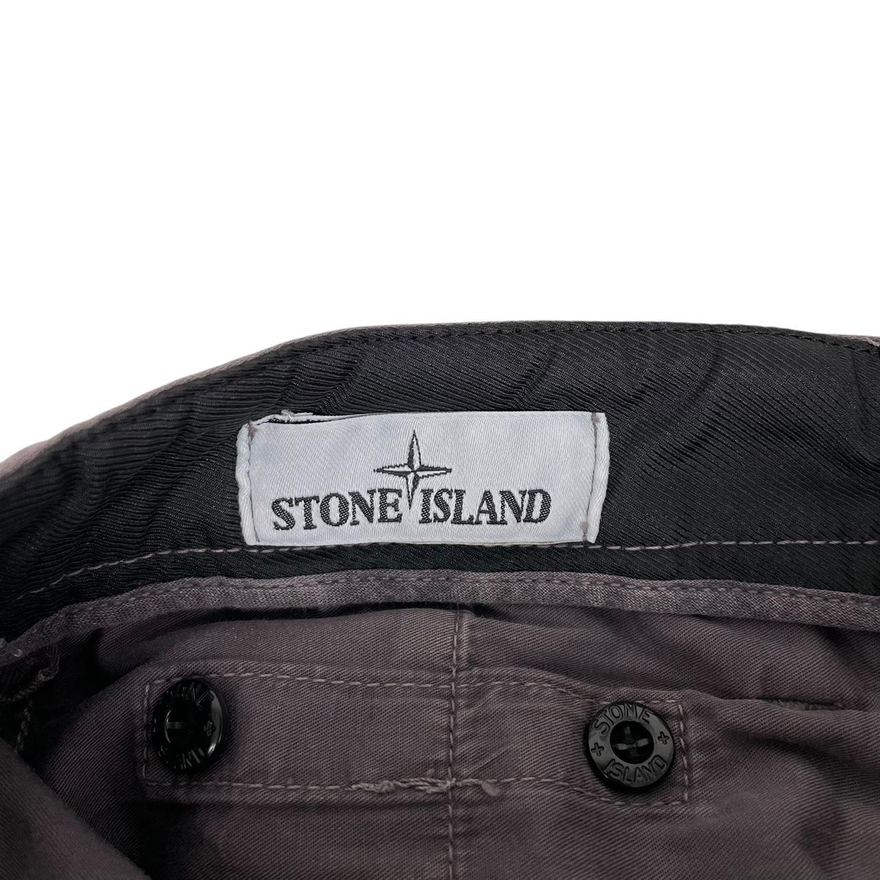 Stone Island SS 2019 Purple Skinny Fit Cargo Trousers