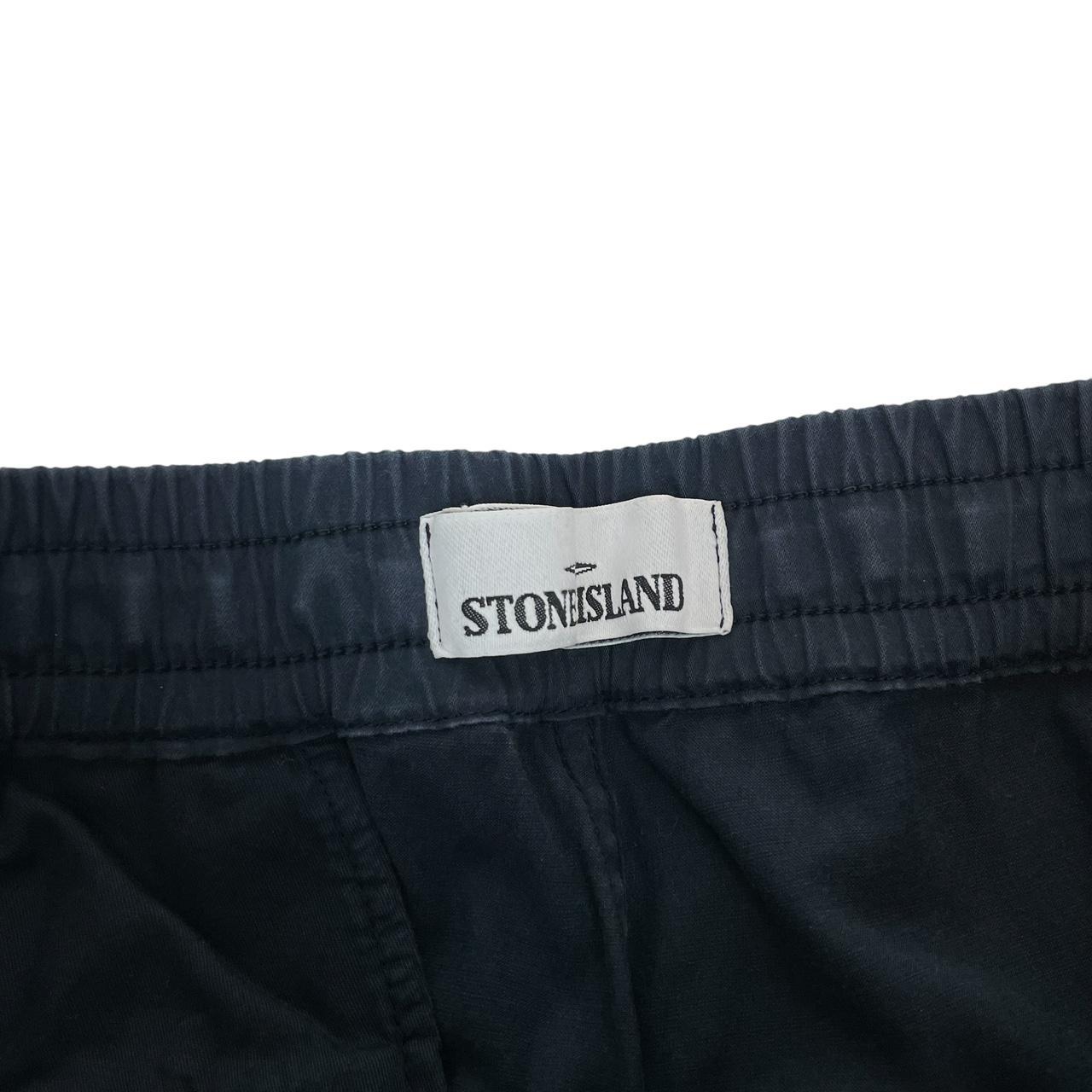 Stone Island AW 2020 Navy Blue RE-T Fit Cargo Trousers