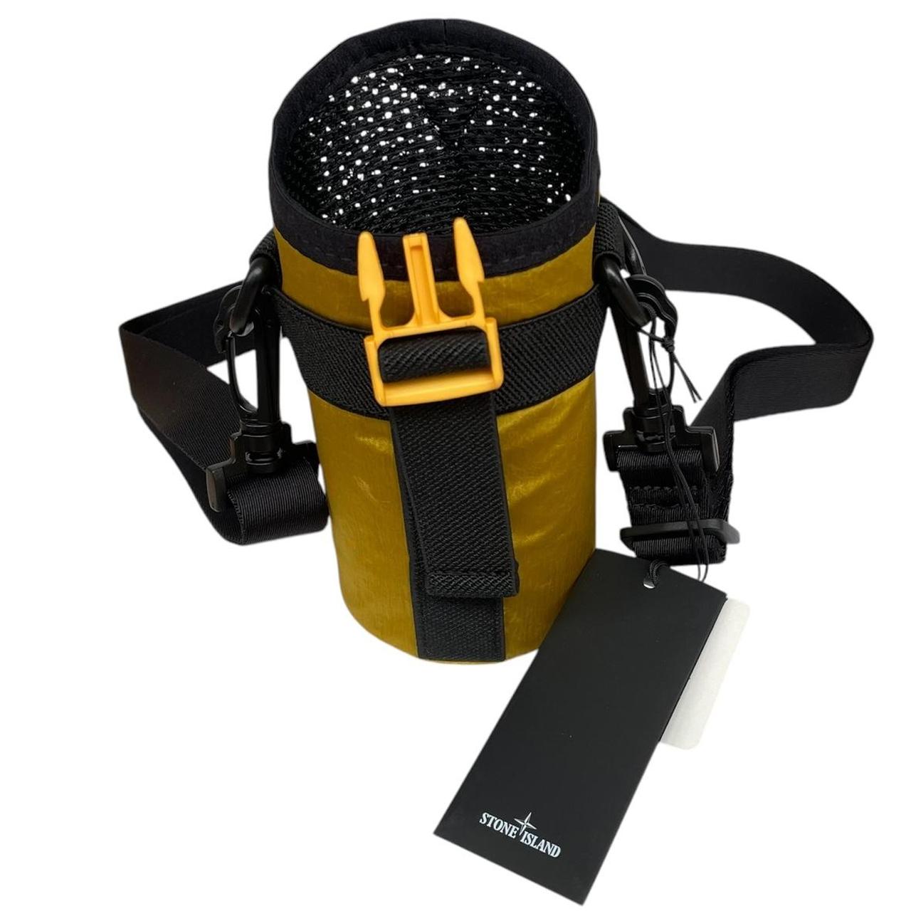 Stone Island x 24 Nylon Metal Yellow and Black Stainless Steel Flask Water