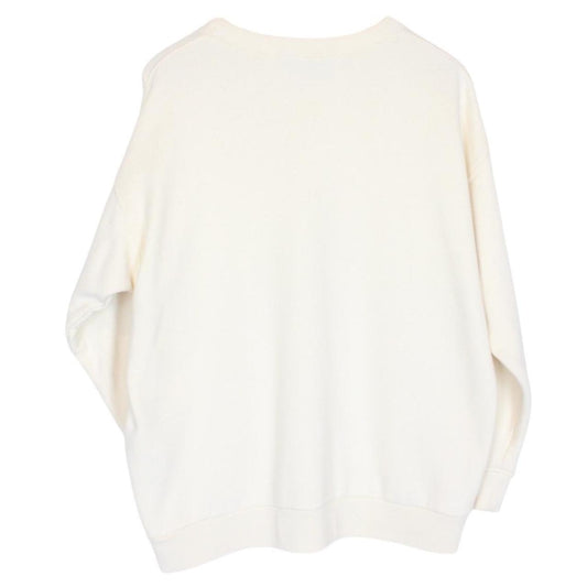 Gucci x Disney Cream Logo Print Cotton Sweatshirt Jumper