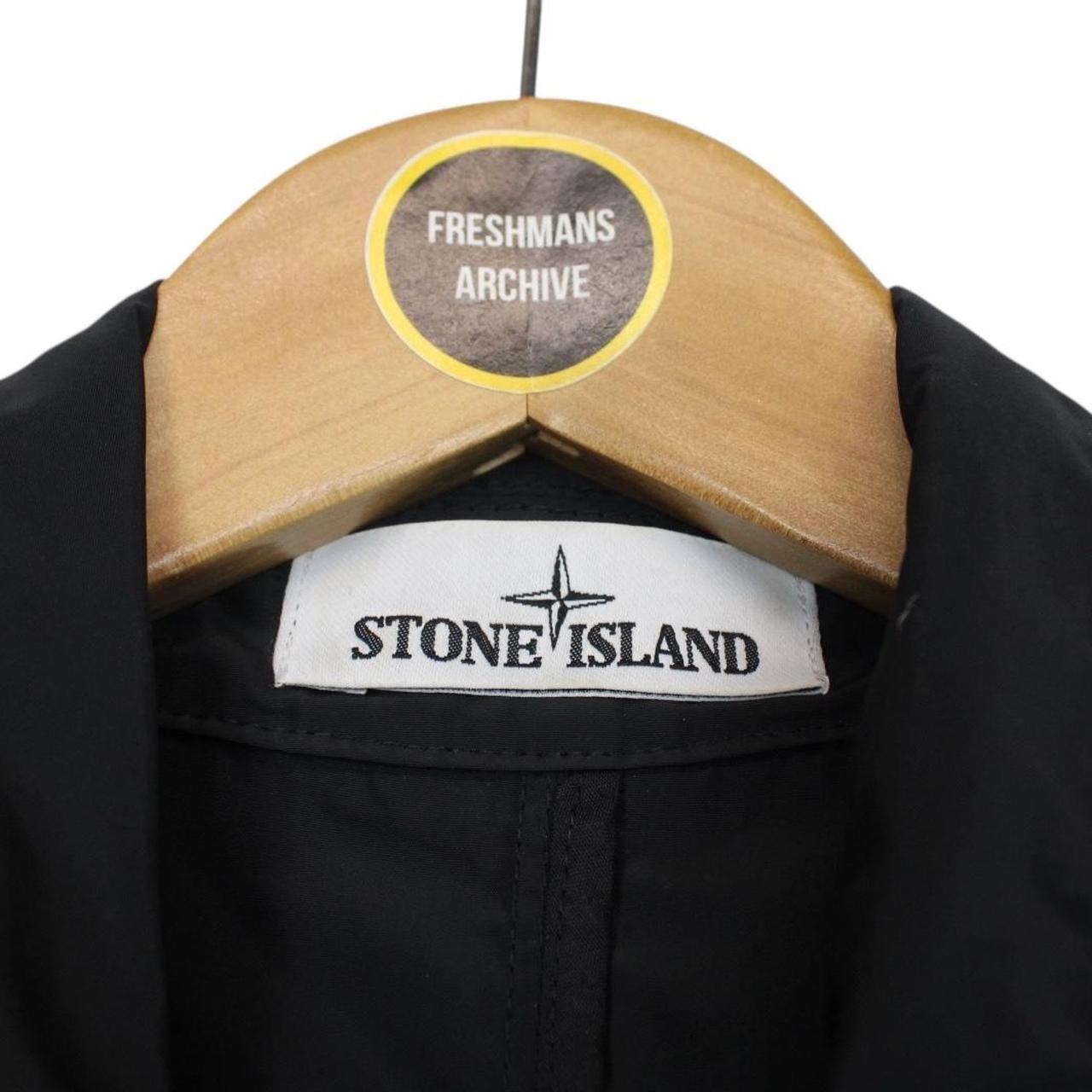 Stone Island SS 2020 Black Micro Reps Nylon Jacket