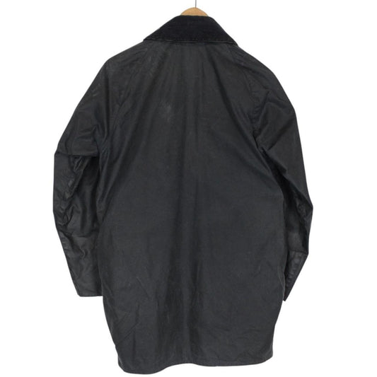 Vintage Barbour Beaufort Black Full Zip Wax Jacket