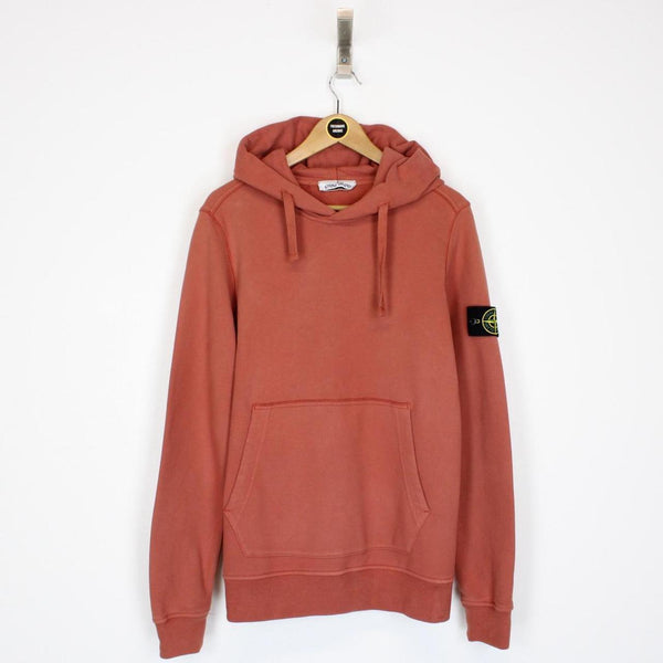 Stone Island AW 2019 Rust Orange Cotton Hoodie Jumper