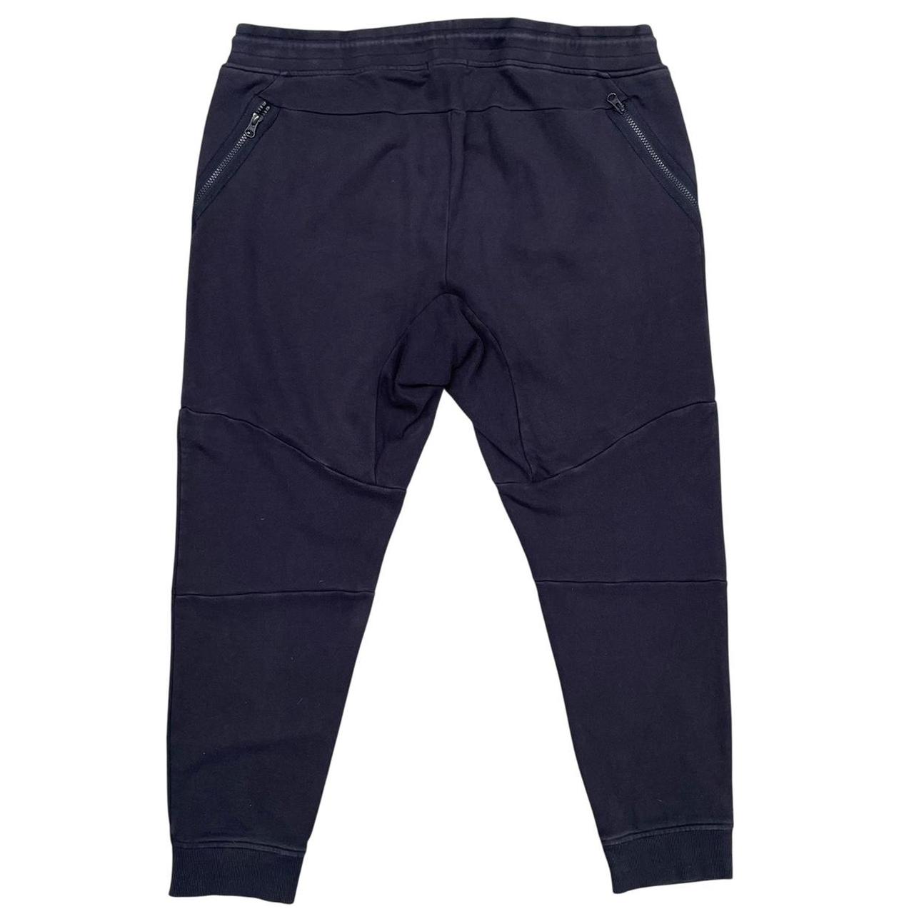 CP Company Navy Blue Goggle Lens Cotton Tracksuit Bottoms / Joggers