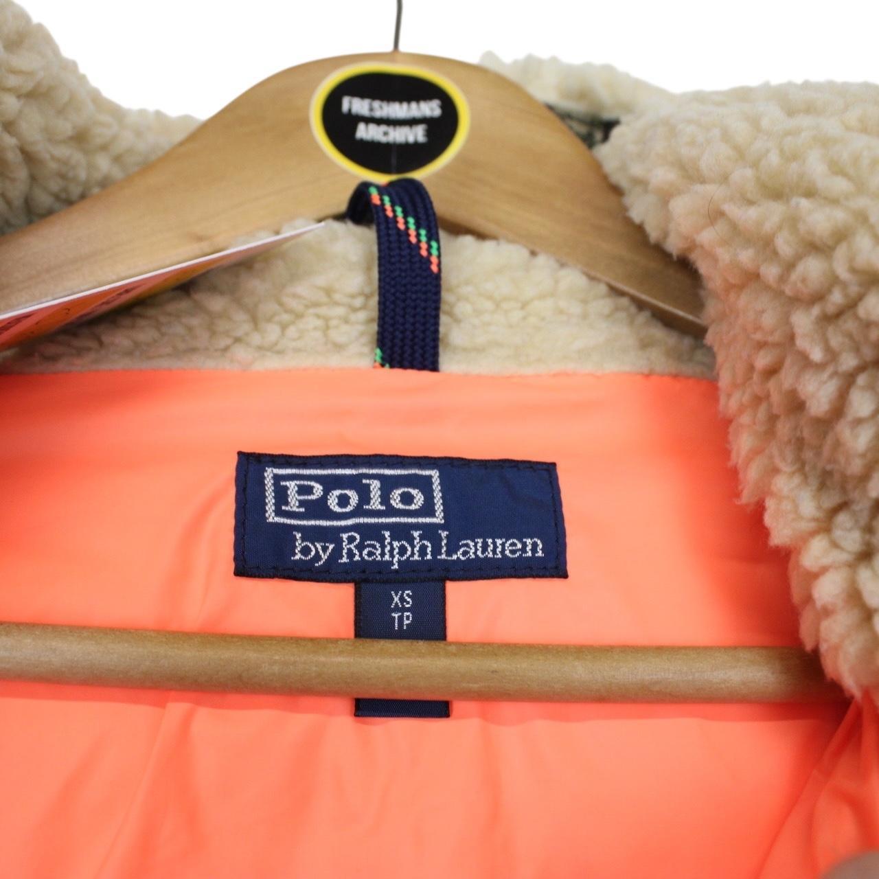 Polo Ralph Lauren Sportsmen Beige and Camo Down Puffer Jacket