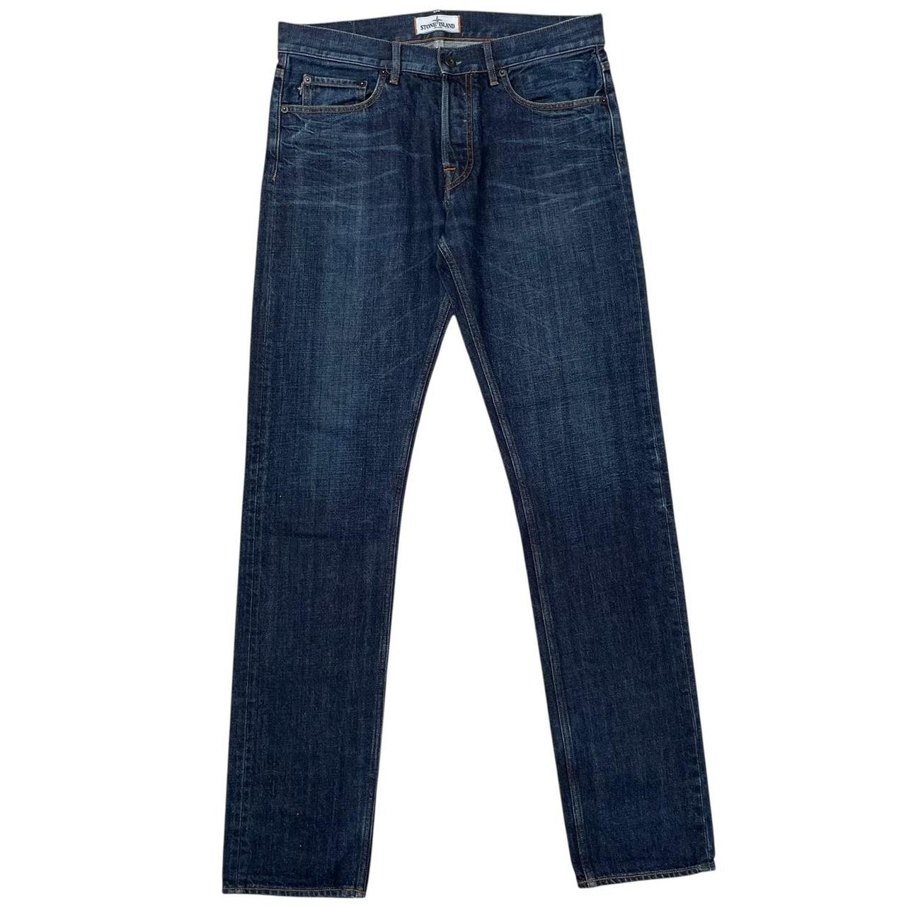 Stone Island SS 2013 Navy Blue RE-T Fit Denim Jeans