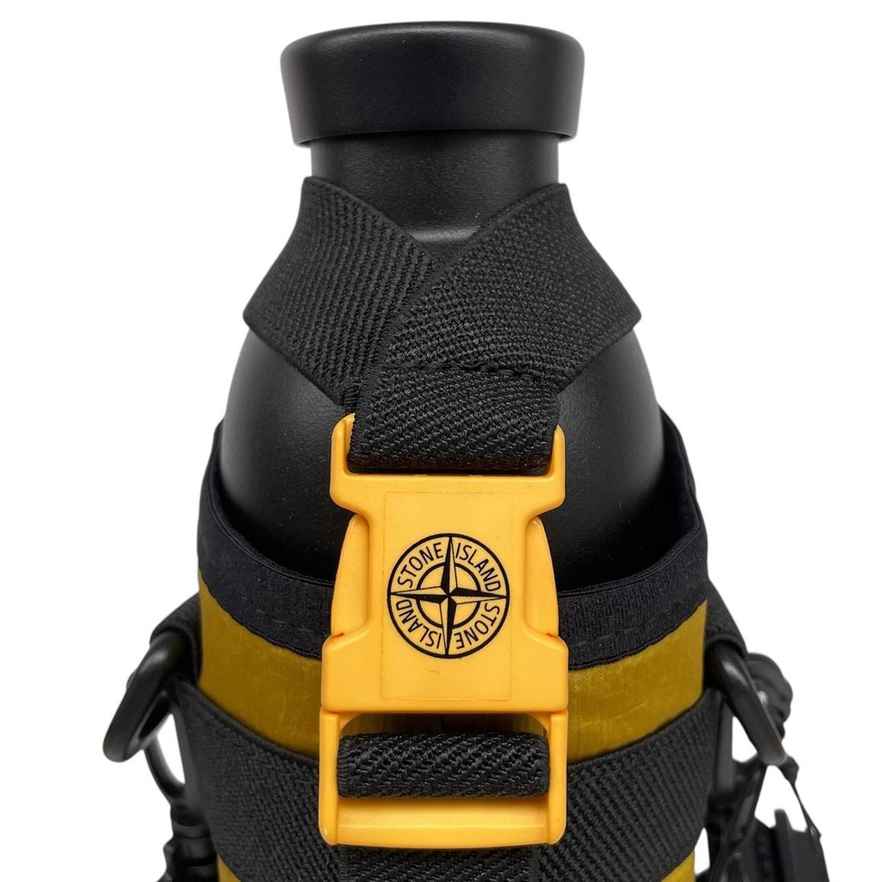 Stone Island x 24 Nylon Metal Yellow and Black Stainless Steel Flask Water