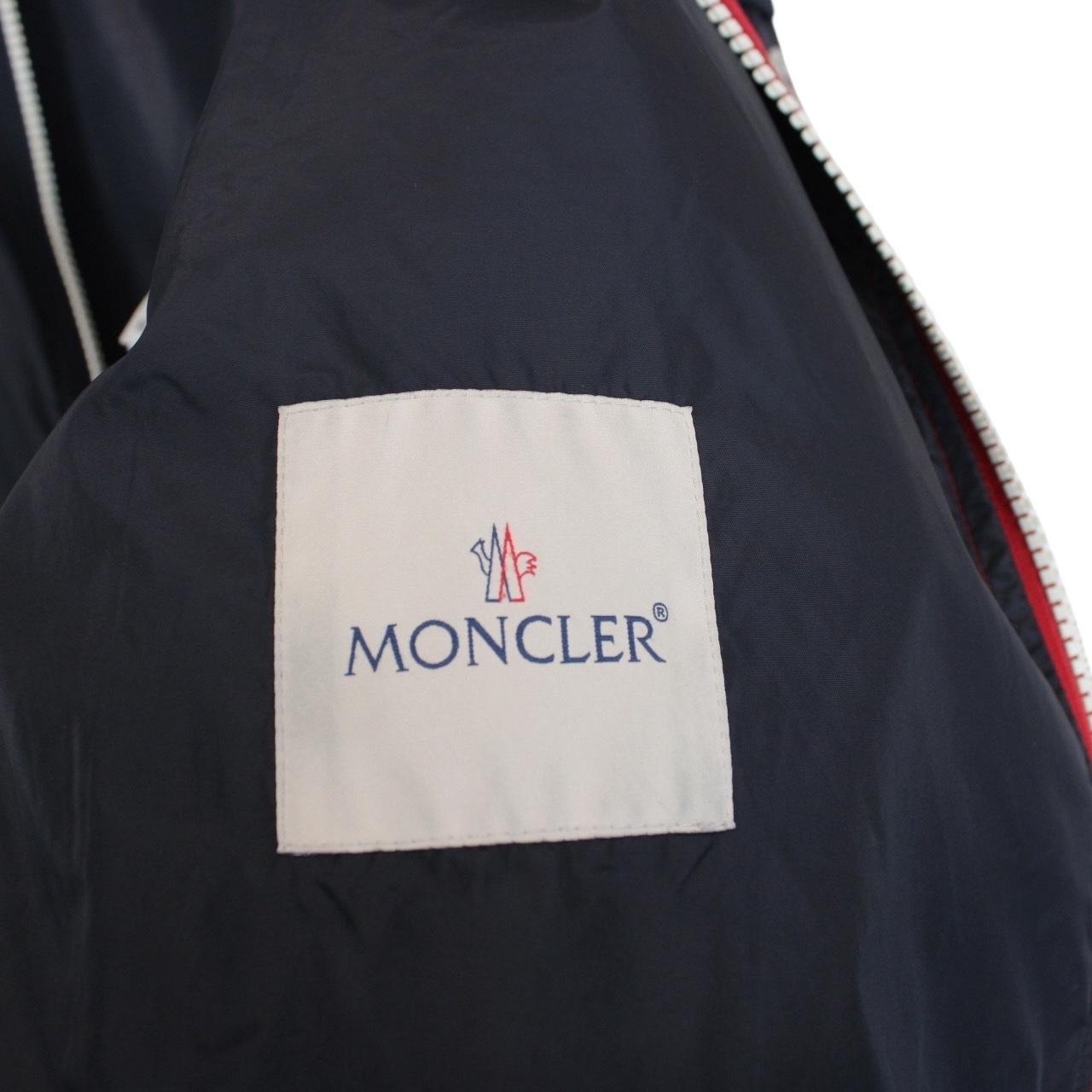 Moncler Keralle Navy Blue Nylon Full Zip Windbreaker Jacket