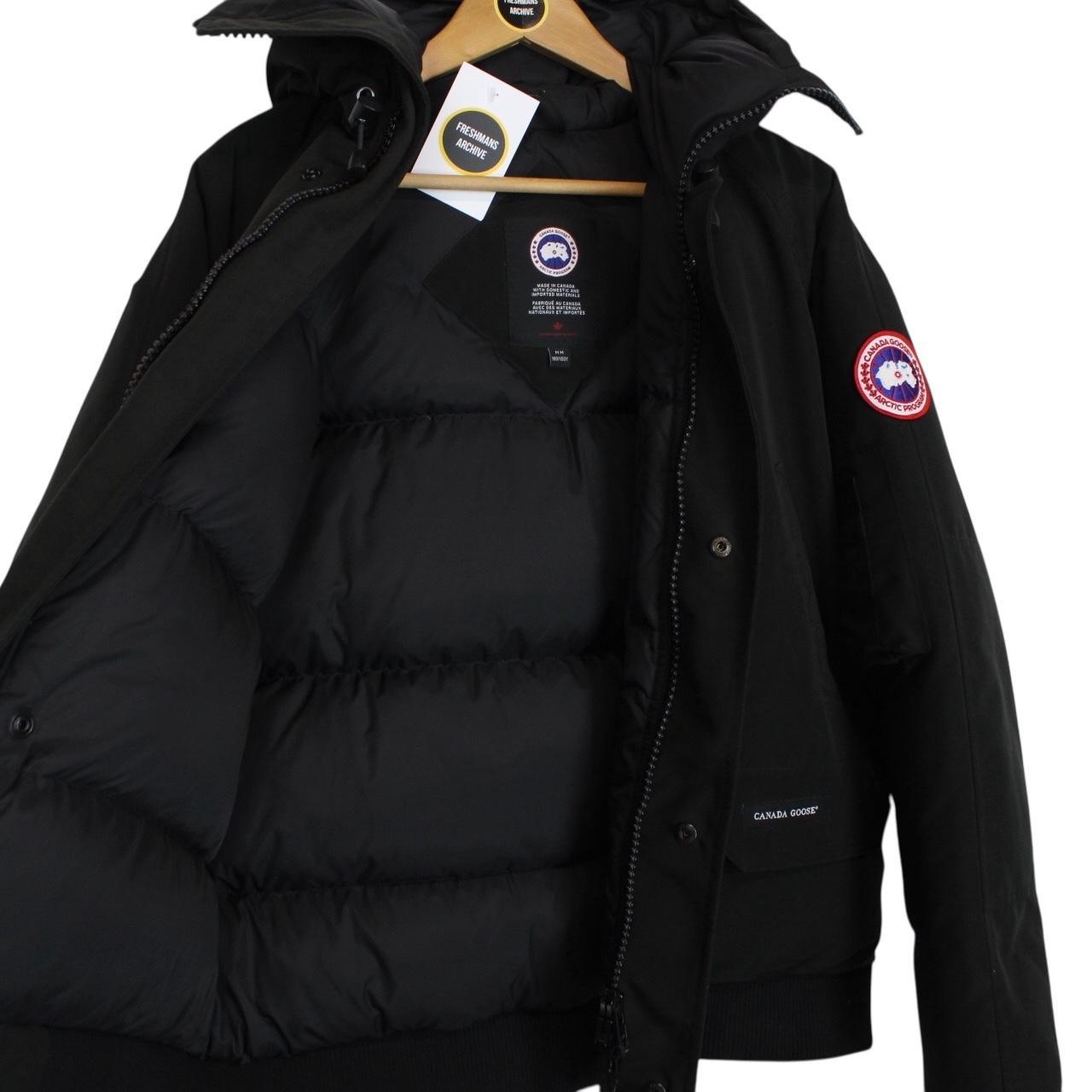 Canada Goose Black Chilliwack Bomber Down Jacket