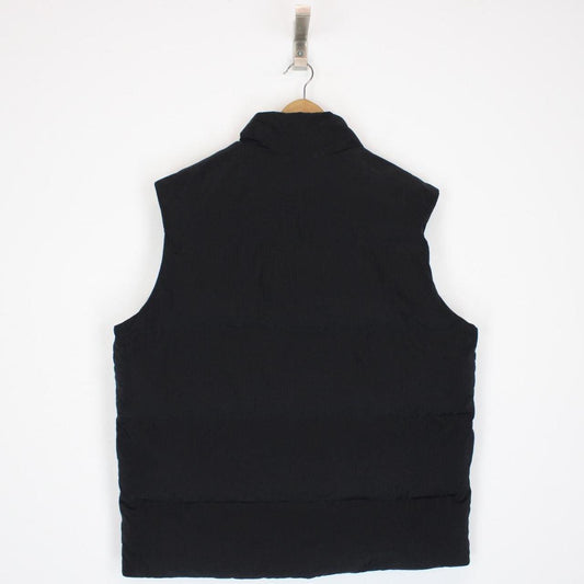 ST95 Black Recycled Nylon Puffer Gilet Vest