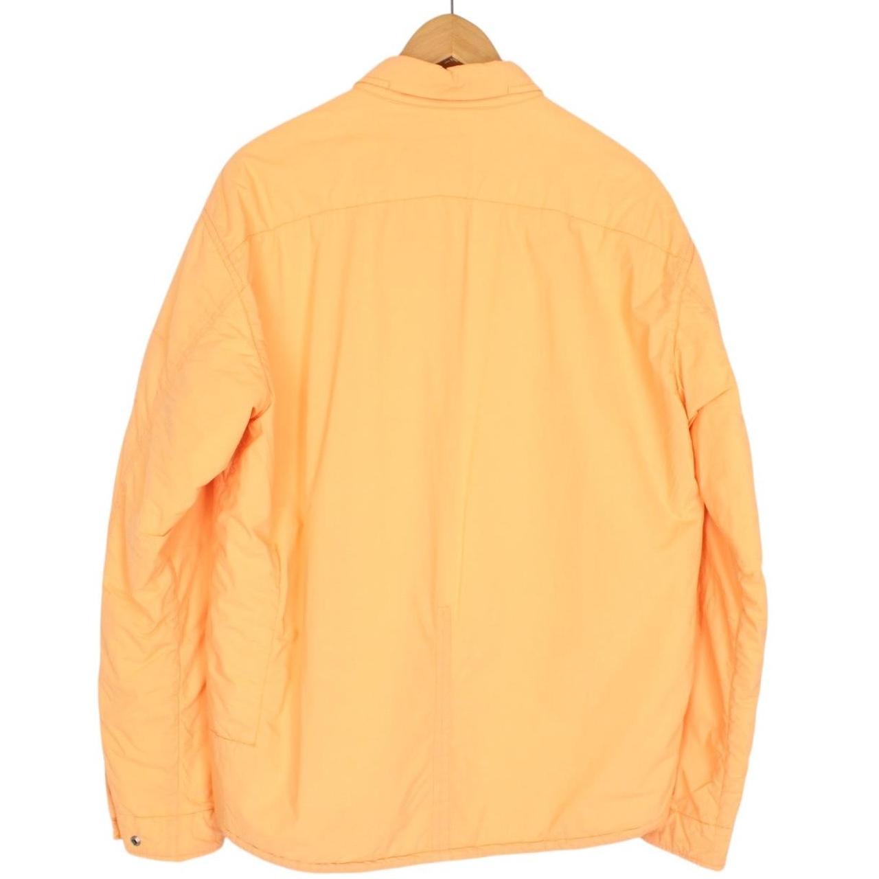 Stone Island Shadow Project SS 2022 Orange Padded Overshirt Jacket
