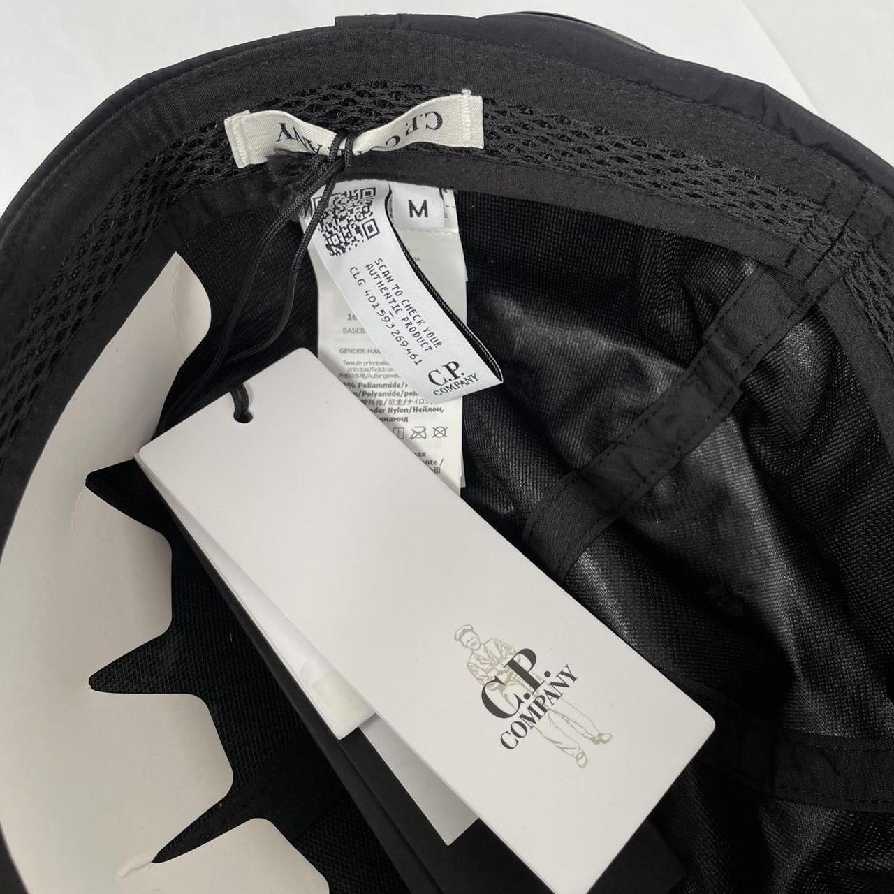 CP Company Navy Blue Chrome-R Nylon Goggle Cap