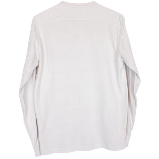 Stone Island AW 2011 Beige Long Sleeve Cotton T-Shirt