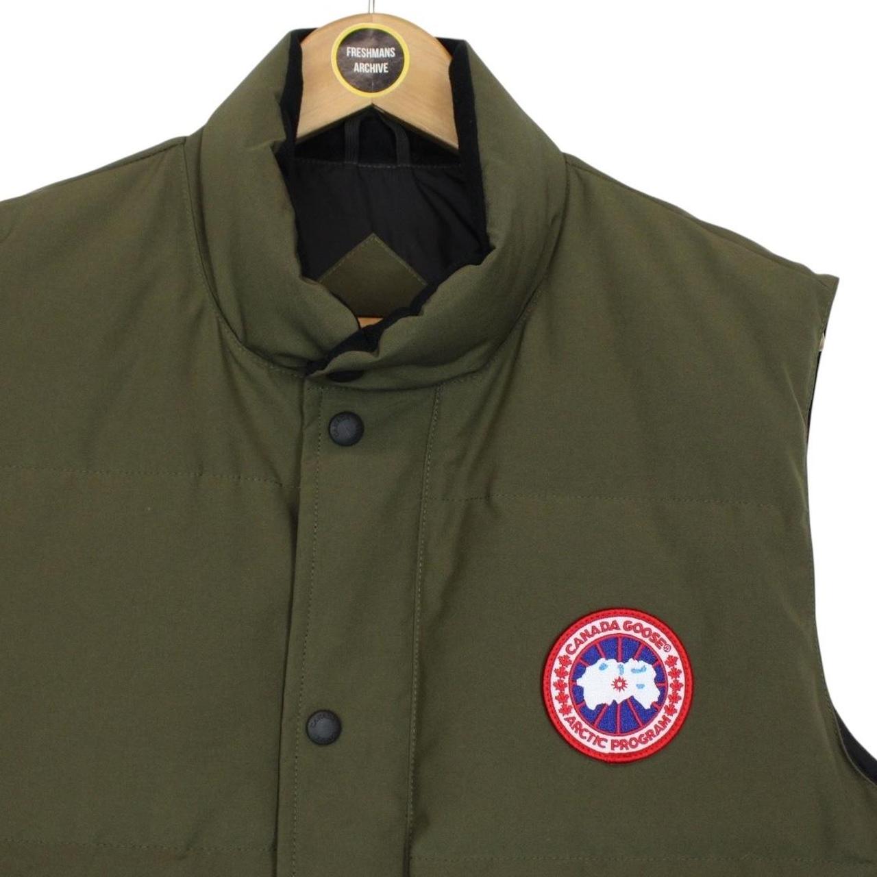 Canada Goose Freestyle Military Green Down Gilet / Bodywarmer