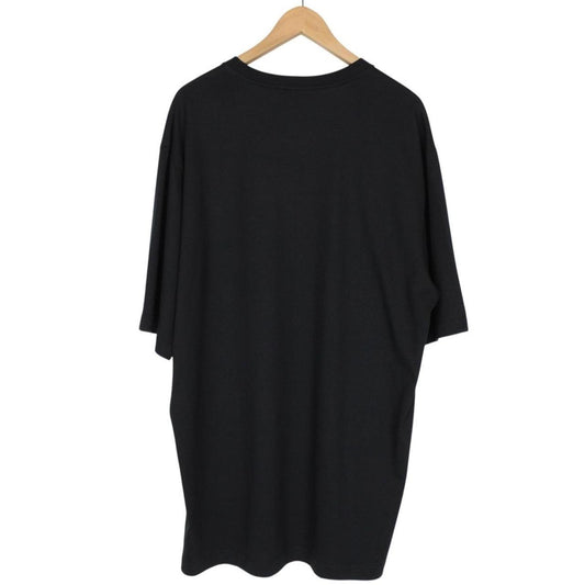 Dolce and Gabbana Black and White Interlock Logo Short Sleeve T-Shirt