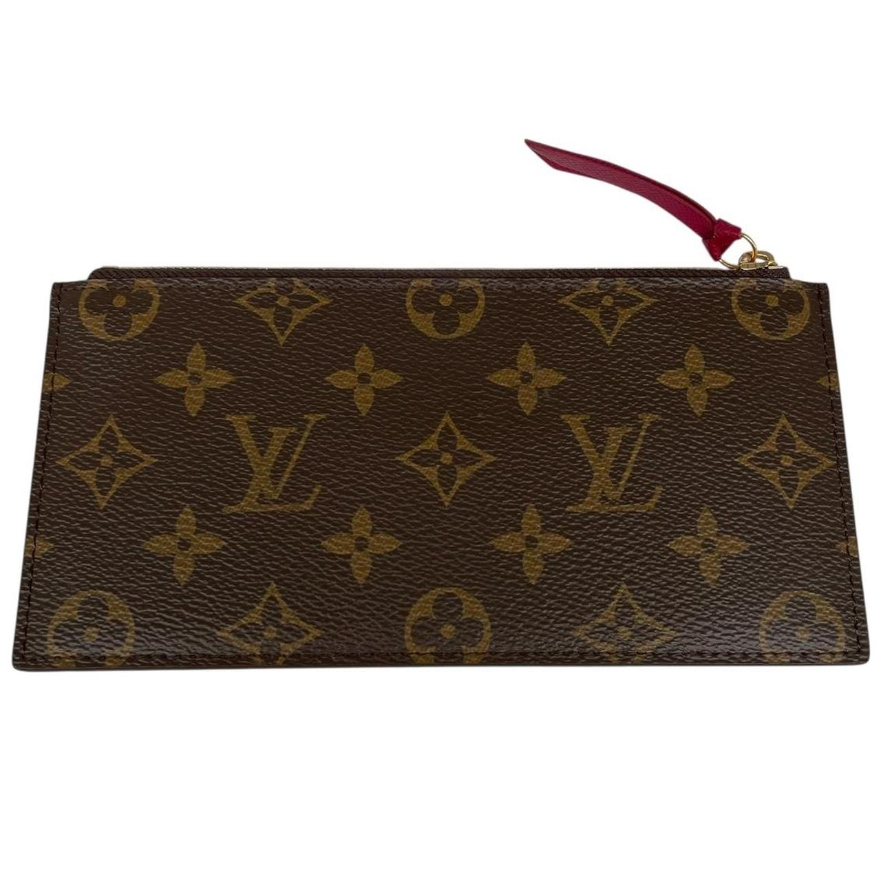Louis Vuitton Brown Monogram Coated Canvas Pochette Felicie Zipped Insert