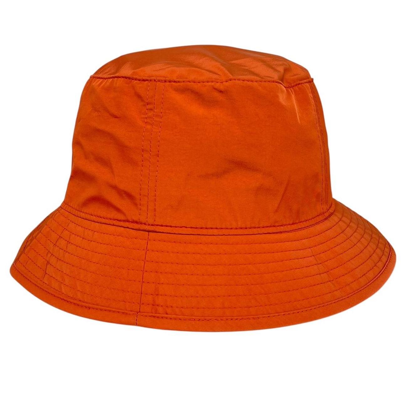 CP Company Orange Chrome-R Nylon Embroidered Bucket Hat