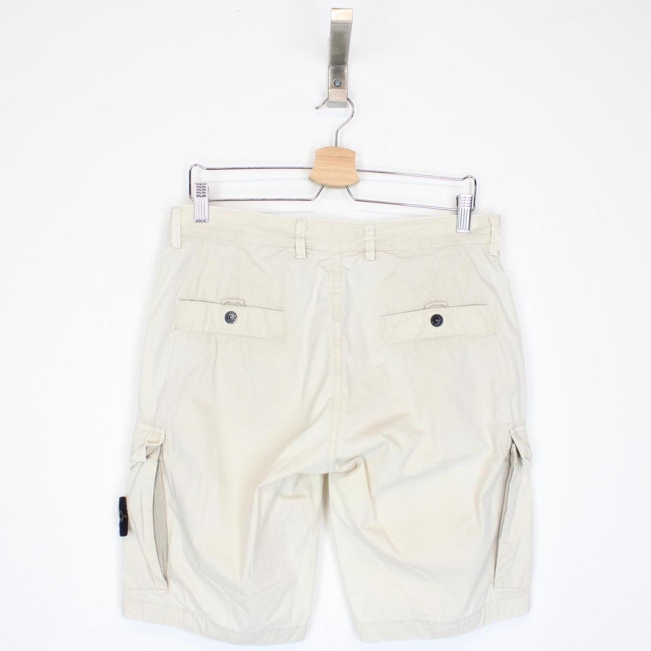 Stone Island SS 2013 Beige Bermuda Cotton Cargo Shorts