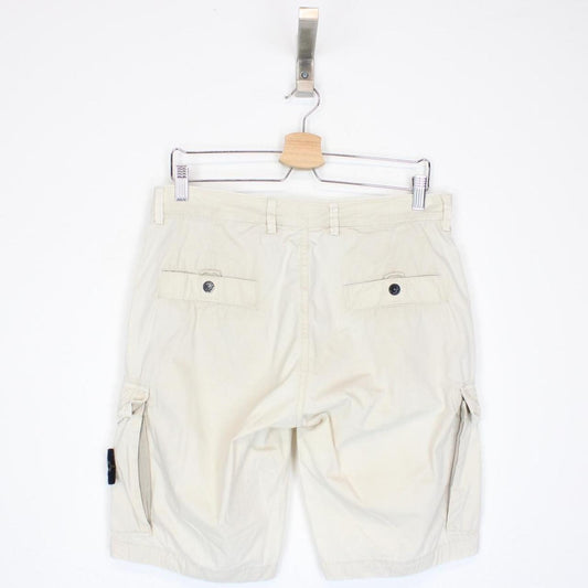 Stone Island SS 2013 Beige Bermuda Cotton Cargo Shorts