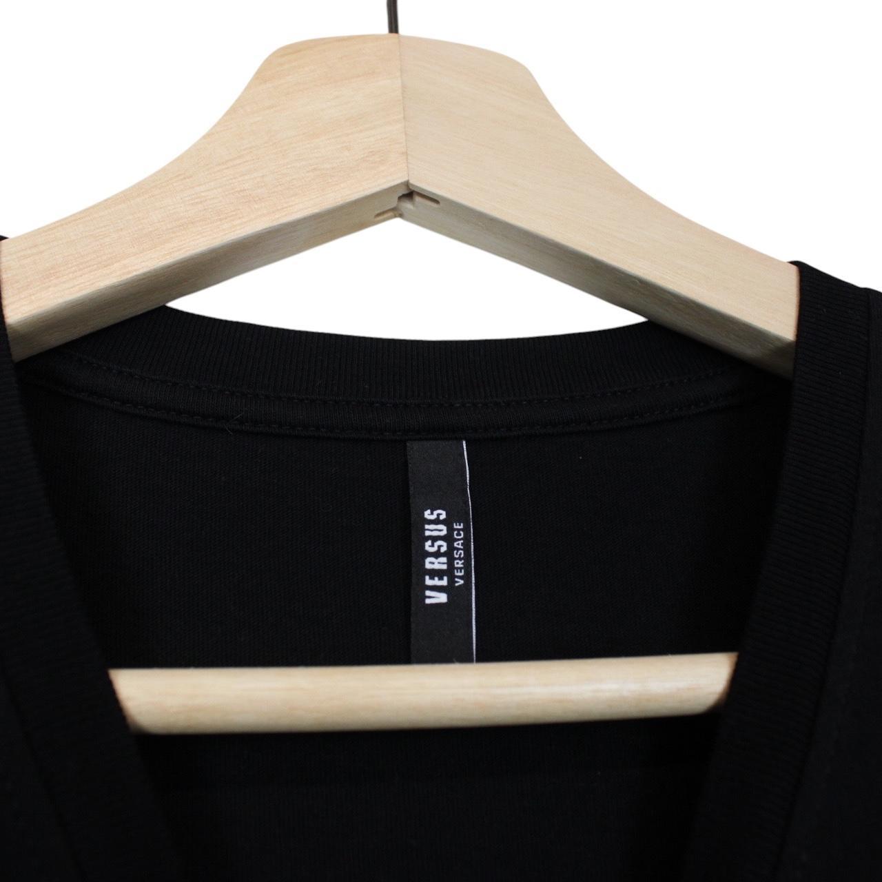 Versus Versace Black Short Sleeve Cotton T-Shirt