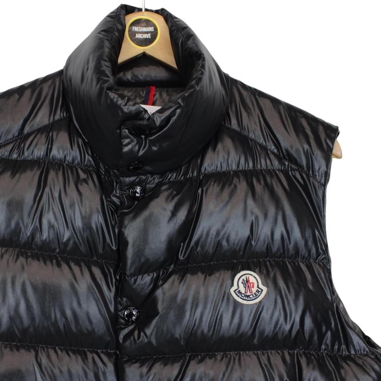 Moncler Black Down Tib Gilet / Bodywarmer Jacket