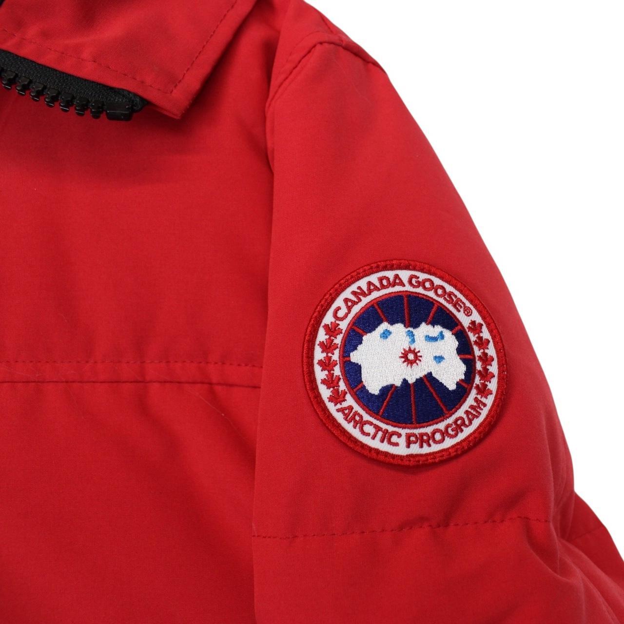 Canada Goose Red Macmillan Parka Down Jacket