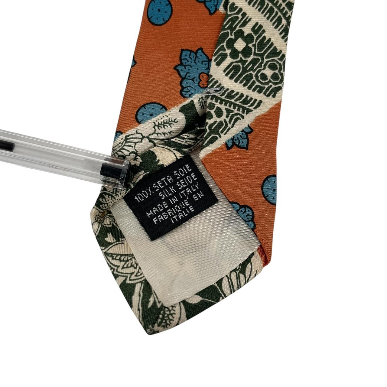 Vintage Dolce & Gabbana Multicoloured Patchwork Silk Tie