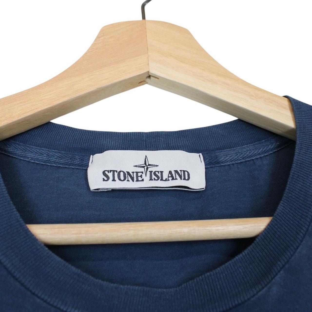 Stone Island AW 2017 Navy Blue Short Sleeve Compass T-Shirt