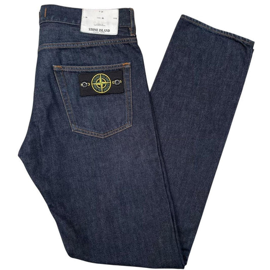 Stone Island SS 2014 Navy Blue Slim Fit Denim Jeans