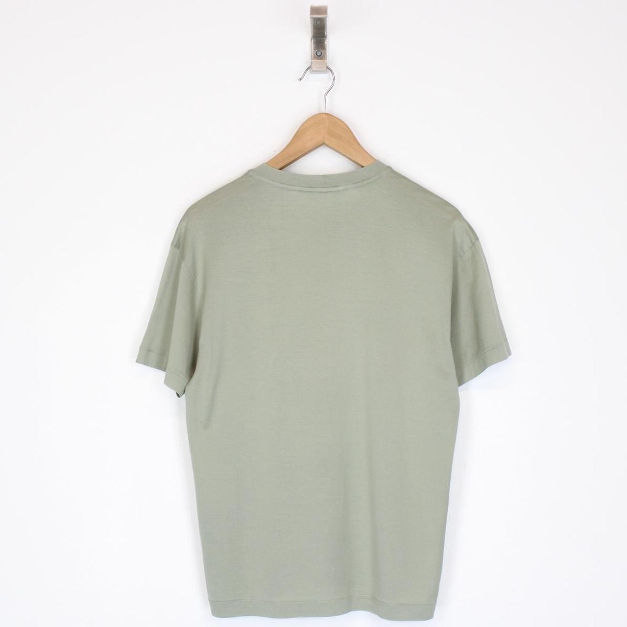 Stone Island SS 2019 Green Short Sleeve Compass T-Shirt
