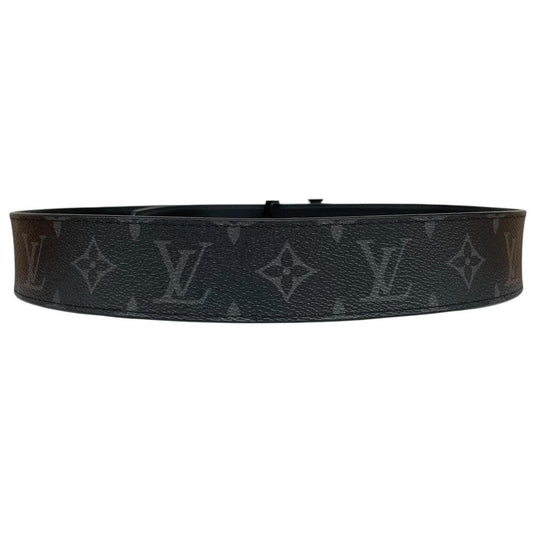 Louis Vuitton Black Optic LV Monogram Reversible Belt