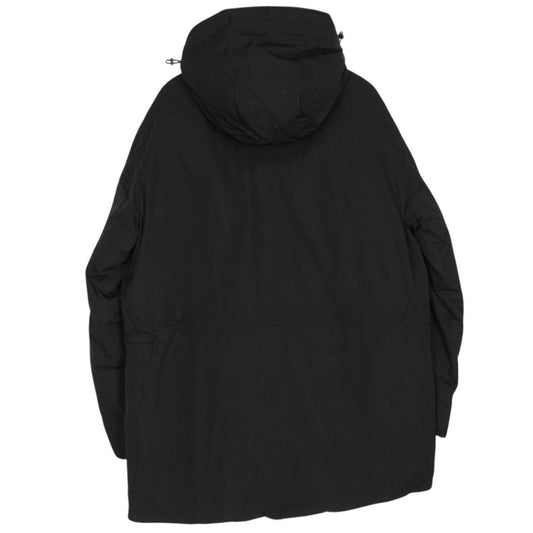 Stone Island AW 2023 Black Micro Twill Down Parka Jacket