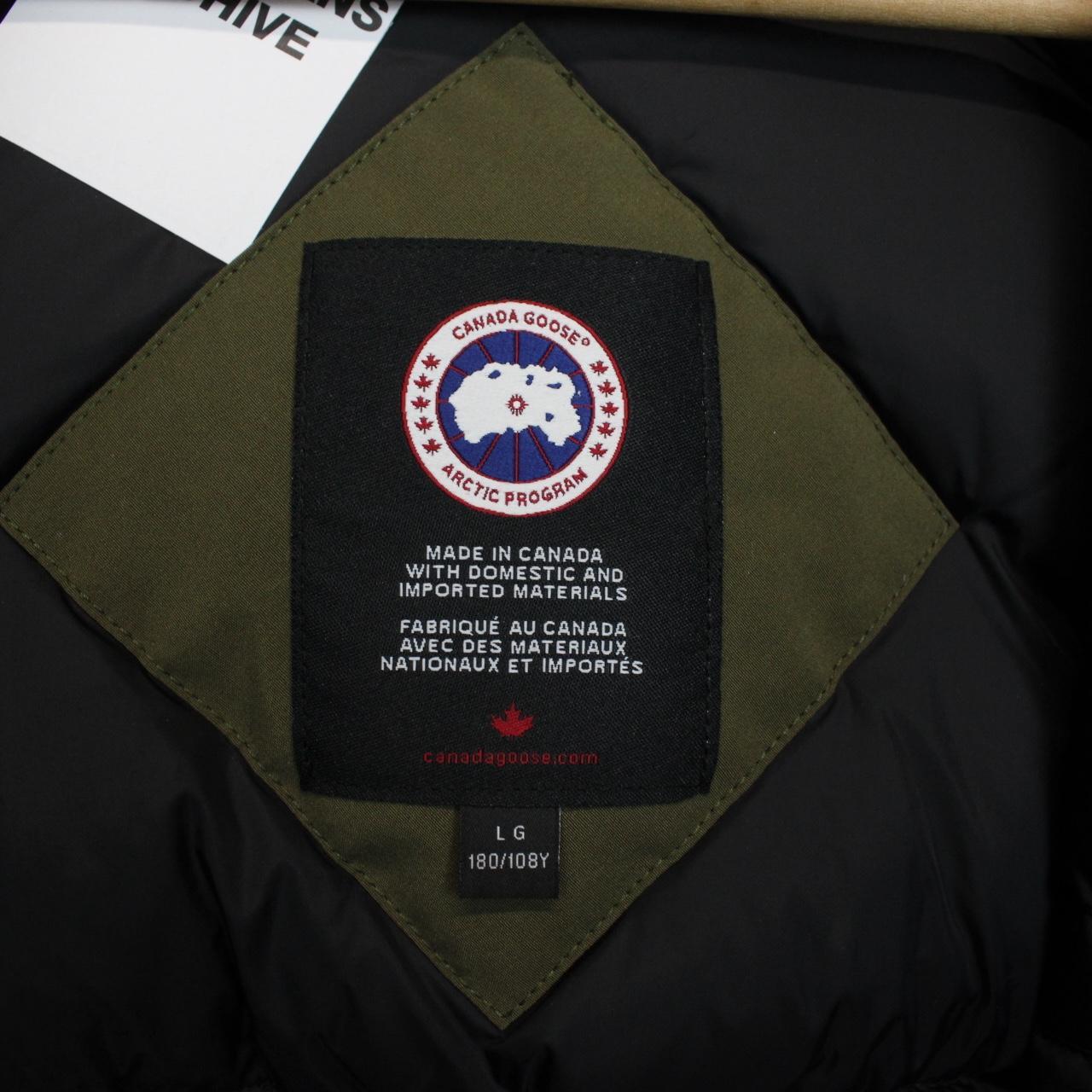 Canada Goose Military Green Chilliwack Bomber Down Jacket