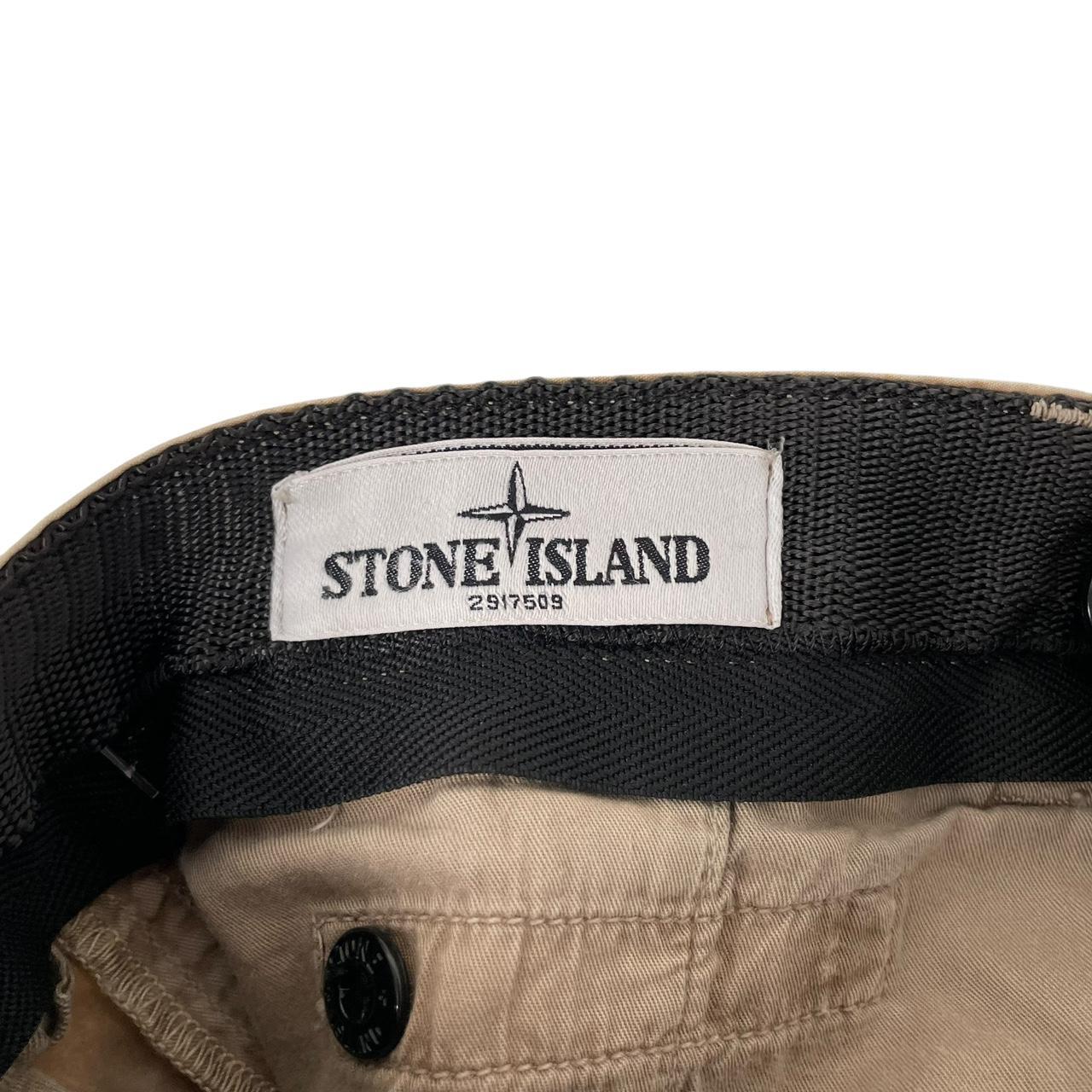 Stone Island SS 2012 Tan Brown Slim Fit Cargo Trousers